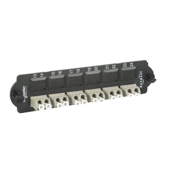 Hd plaque adapt 6 adaptat eurs lc dx mm - Schneider Electric - ACTFM1UF2LC6PMM