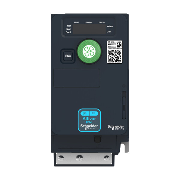 Altivar hvac ath200, ath230, 0,75 kw, 200 à 240 v, mono, ip20 - Schneider Electric - ATH230U07M2