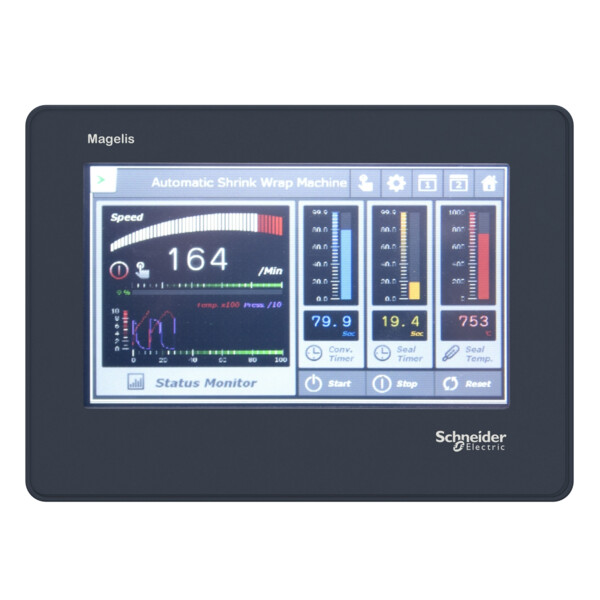 Touch Panel 4.3 Color Rs232c/rs485 - Schneider Electric - HMISTO715