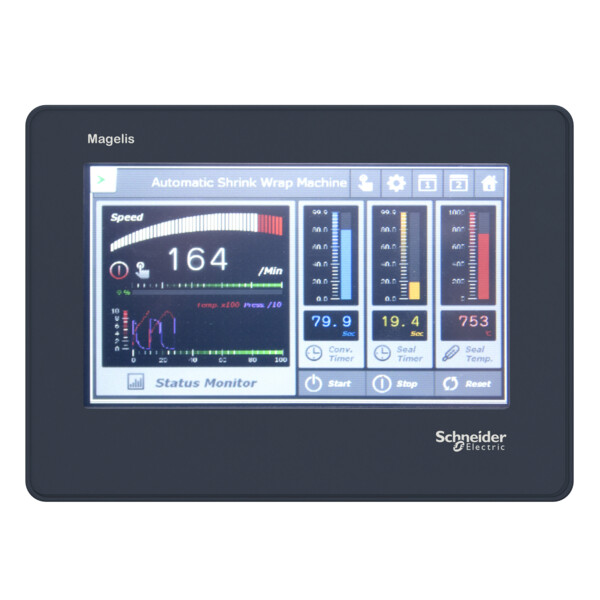 Touch Panel 4.3 Color Rs232c/rs485 - Schneider Electric - HMISTO715