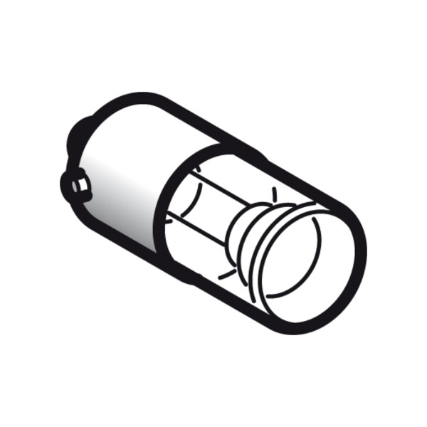 Schneider Electric Harmony Lampe de Signalisation à Néon - Incolore - Ba9S - 230-240 V 2,6W - Schneider Electric - DL1CF220