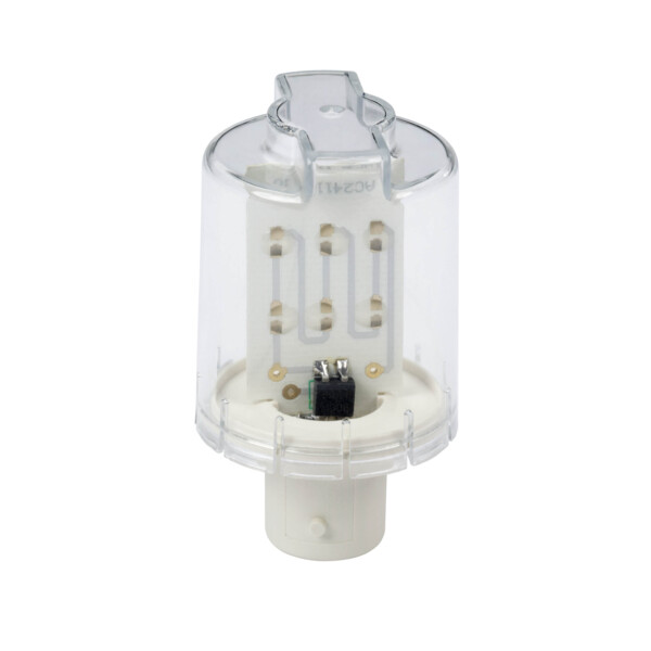 LED BA15D - STEADY LIGHT - 24 V AMBER SU - Schneider Electric - DL2EDB8SB