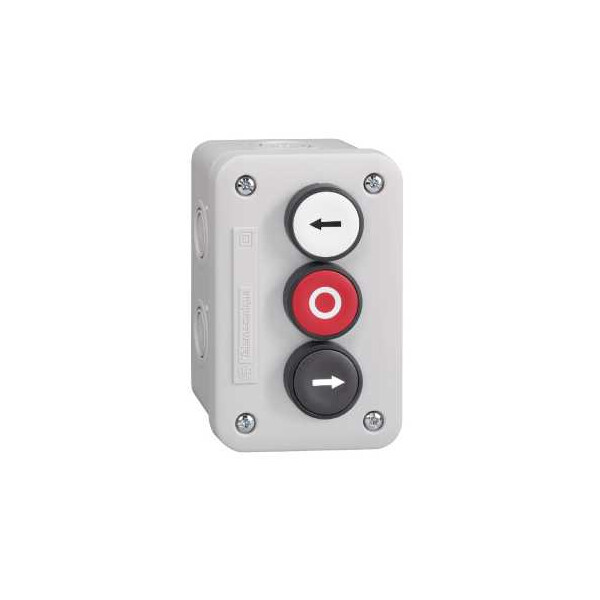 BOITE  BP BLANC FLECHE 1 OFBP ROUGE DEP. O 1 OFBP NOIR FLECHE 1 OF - Schneider Electric - XALE3255