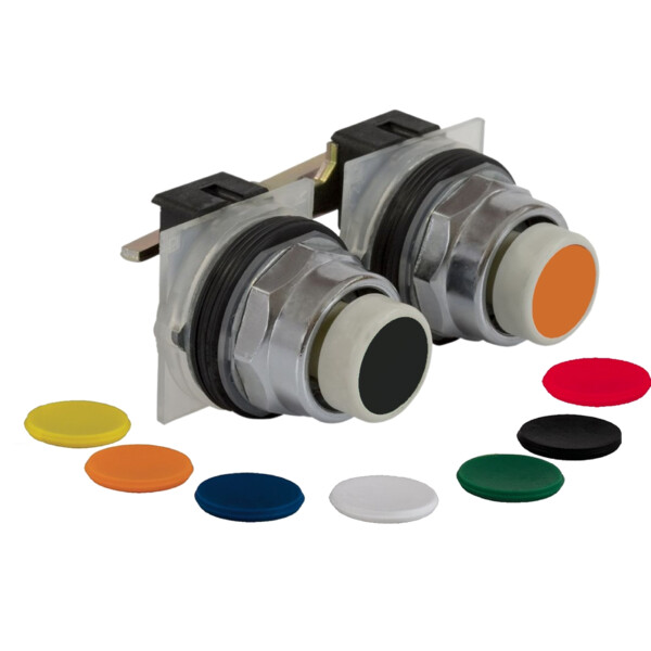 Schneider Electric 2 Boutons Poussoirs avec Inter Verrouillage Mecanique Positions Maintenues - Schneider Electric - 9001KR11UH1H1
