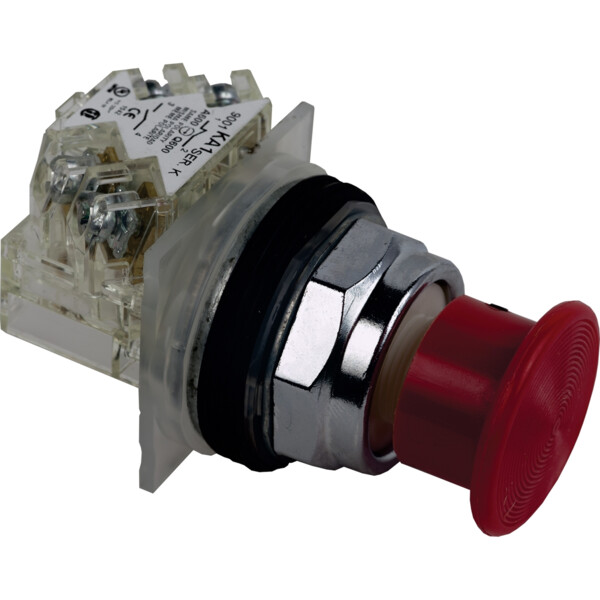 Schneider Electric Bouton poussoir Rouge Diam 30 Coupdepoing Diam 35 - Schneider Electric - 9001KR24RH13