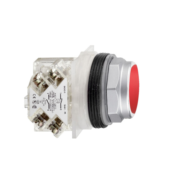 Schneider Electric Bouton poussoir Rouge Diam 30 Coupdepoing Diam 35 - Schneider Electric - 9001KR24RH13