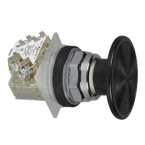 Schneider Electric Bouton poussoir Noir Diam 30 Coupdepoing Diam 57 - Schneider Electric - 9001KR25BH13