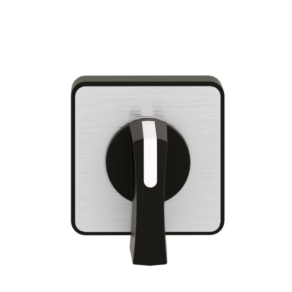 Schneider Electric Tête de Manoeuvre 45 X 45 Mm Métallisé Crosse Noire Marquage à Graver - Schneider Electric - KBC1H