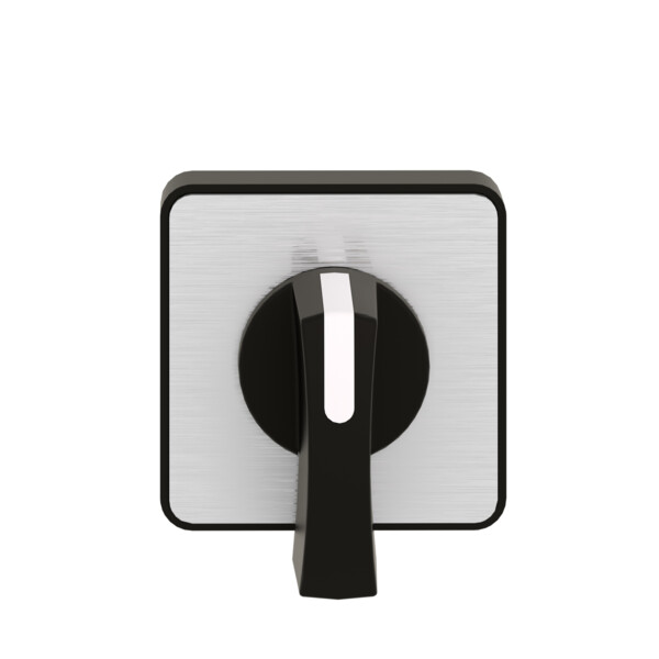 Schneider Electric Tête de Manoeuvre 45 X 45 Mm Métallisé Crosse Noire Marquage à Graver - Schneider Electric - KBC1H