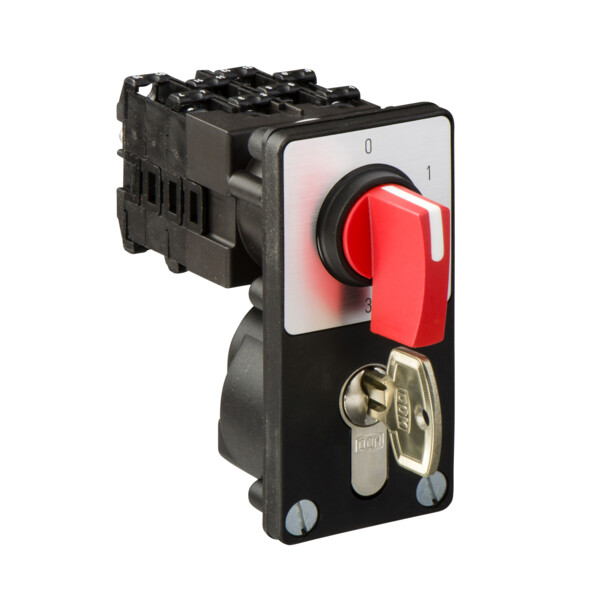 Schneider Electric Sélecteur Grad 3 Pos 1Pole Ma N.Rouge - Schneider Electric - K1C003NZ2