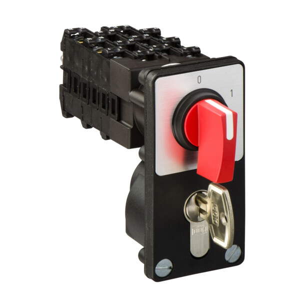 Schneider Electric Sélecteur Grad 3 Pos 1Pole Ma N.Rouge - Schneider Electric - K1C003NZ2
