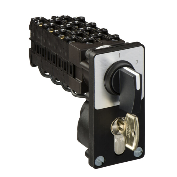 Schneider Electric Sélecteur Grad 3Pos 2Poles M An. Noire - Schneider Electric - K1F013NZ4