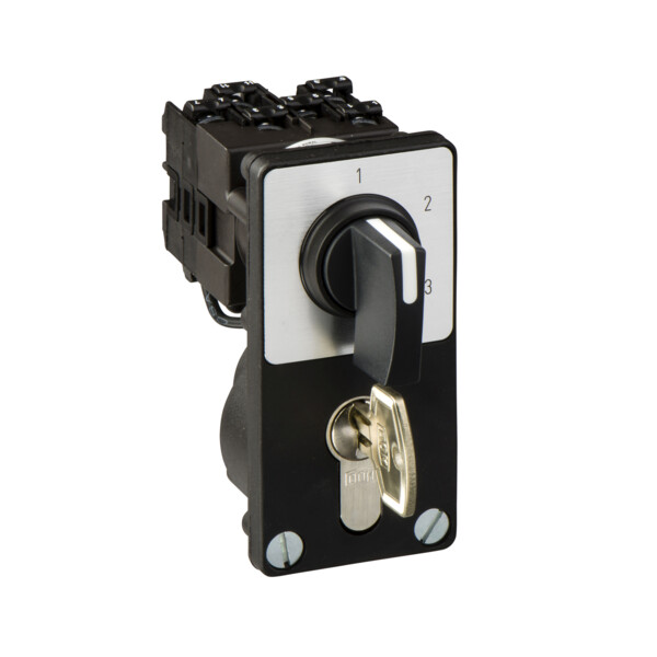 Schneider Electric Sélecteur Grad 3Pos 2Poles M An. Noire - Schneider Electric - K1F013NZ4
