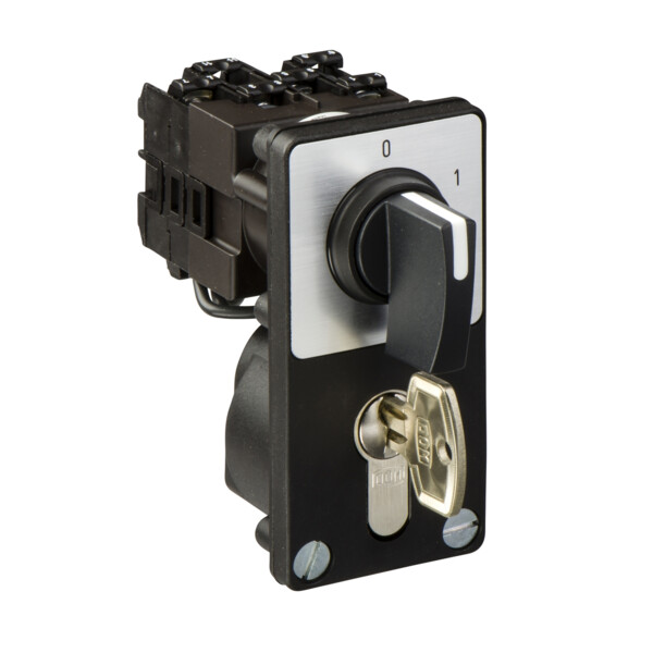Schneider Electric Sélecteur 4 Pos 4Poles Man. Noire - Schneider Electric - K1Q034NZ4
