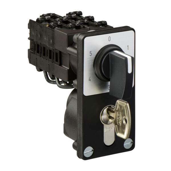 Schneider Electric Sélecteur 4 Pos 4Poles Man. Noire - Schneider Electric - K1Q034NZ4