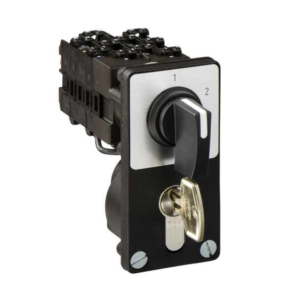 Schneider Electric Sélecteur 4 Pos 4Poles Man. Noire - Schneider Electric - K1Q034NZ4
