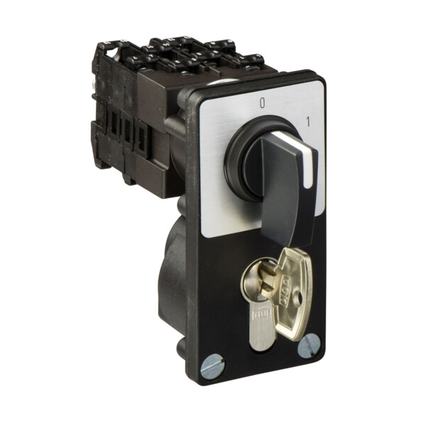 Schneider Electric Sélecteur 4 Pos 4Poles Man. Noire - Schneider Electric - K1Q034NZ4