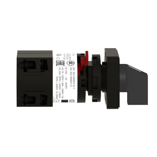 interrupteur à came 2 pôles 60° 10 A fixation diam16 ou 22 mm - Schneider Electric - K10B002ACH