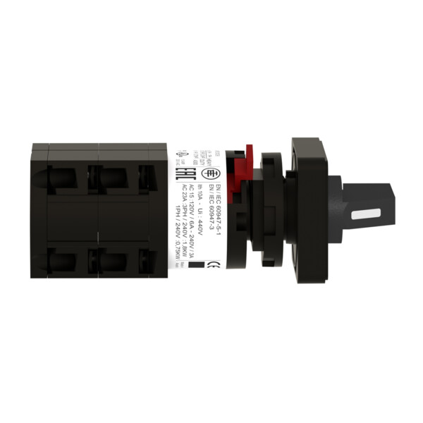 Schneider Electric Sélecteur à Gradins à Came 1 Pôle 60° 10 A Fixation Diam16 ou 22 Mm - Schneider Electric - K10D004NCH