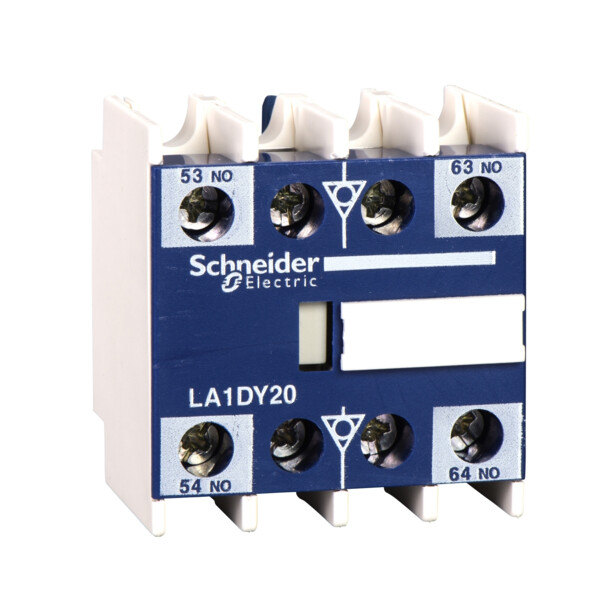 Schneider Electric Bloc de contacts auxiliaires Tesys 4 F Plus 0 O Bornes à Visétriers - Schneider Electric - LA1DZ40