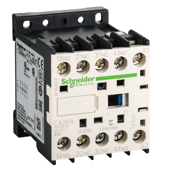 Schneider Electric Contacteur Ca2K 2 F Plus 2 O Instantané 10 A 48 V Ca - Schneider Electric - CA2KN22E7