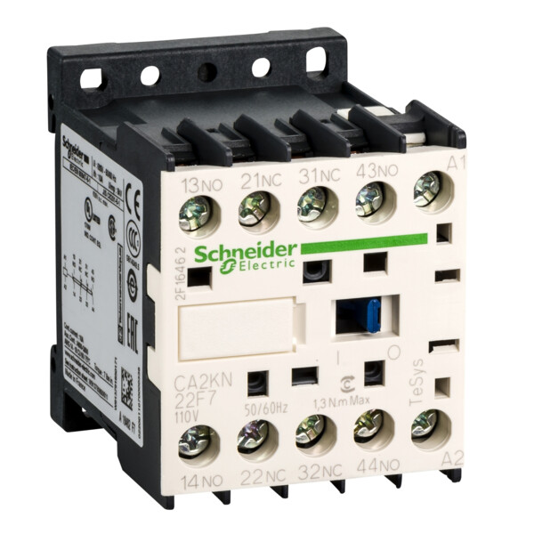 Schneider Electric Contacteur Ca2K 2 F Plus 2 O Instantané 10 A 110 V Ca - Schneider Electric - CA2KN22F7