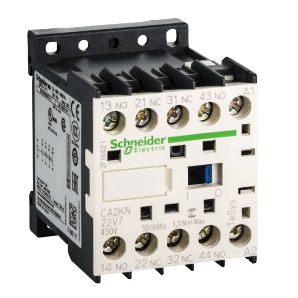Schneider Electric Contacteur Ca2K 2 F Plus 2 O Instantané 10 A 400 V Ca - Schneider Electric - CA2KN22V7