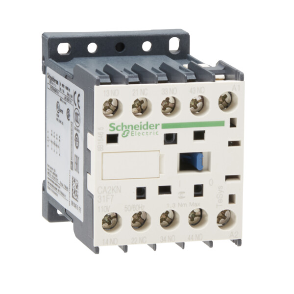 Schneider Electric Contacteur Ca2K 3 F Plus 1 O Instantané 10 A 110 V Ca - Schneider Electric - CA2KN31F7