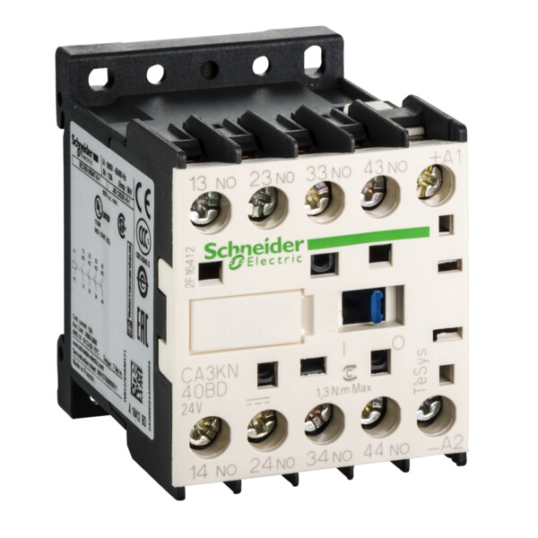 Schneider Electric Contacteur Ca3K 2 F Plus 2 O Instantané 10 A 110 V Cc - Schneider Electric - CA3KN22FD3