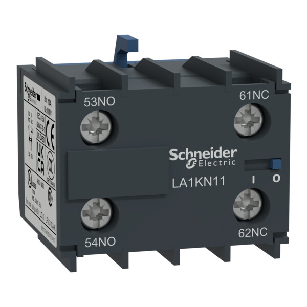 Schneider Electric Bloc de contacts auxiliaires Tesys 2 F Plus 0 O Bornes à Visétriers - Schneider Electric - LA1KN20