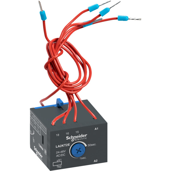 Schneider Electric Bloc de contacts auxiliaires Tesys 1 No Plus 1 Nc Précâblé - Schneider Electric - LA2KT2E
