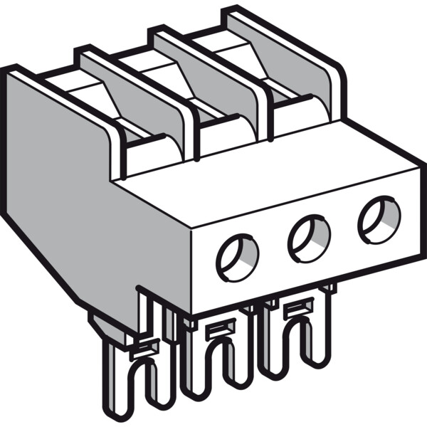 Schneider Electric Bornier 3P pour D32 - Schneider Electric - LA9D3260