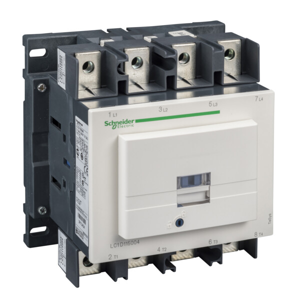 Schneider Electric Contacteur Tesys Lc1D 4P Ac1 440V 200 A Bobine 24 V Cc - Schneider Electric - LC1D1150046BD