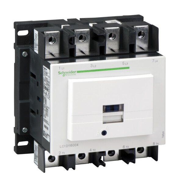 Contacteur Tesys Lc1d 4p Ac1 440v 200 A Bobine 240 V Ca - Schneider Electric - LC1D1150046U7