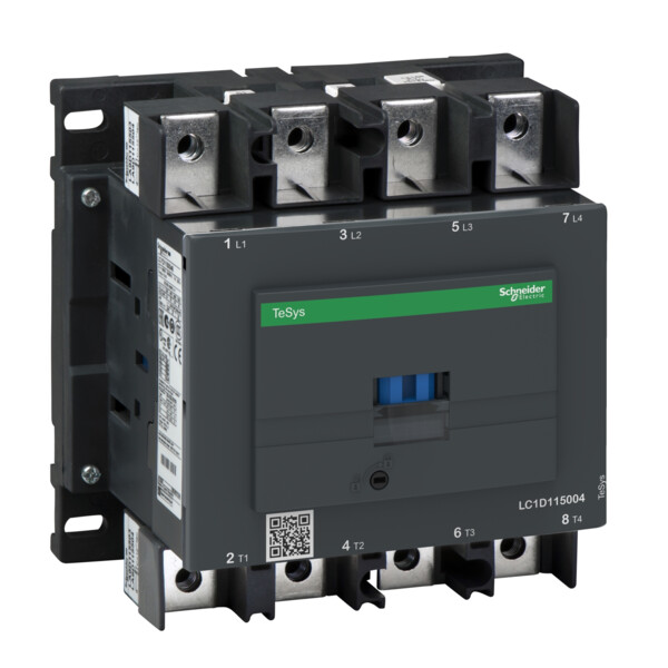 Contacteur Tesys Lc1d 4p Ac1 440v 200 A Bobine 240 V Ca - Schneider Electric - LC1D1150046U7