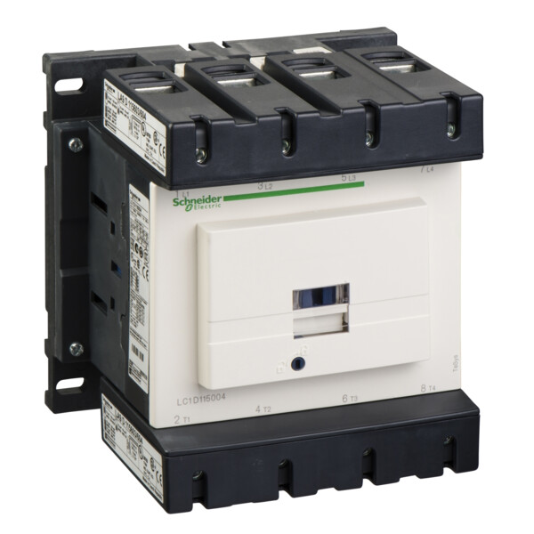 Schneider Electric Contacteur Tesys Lc1D 4P Ac1 440V 200 A Bobine 24 V Ca - Schneider Electric - LC1D115004B7