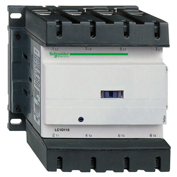 Schneider Electric Contacteur Tesys Lc1D 4P Ac1 440V 200 A Bobine 220 V Ca - Schneider Electric - LC1D115004M5