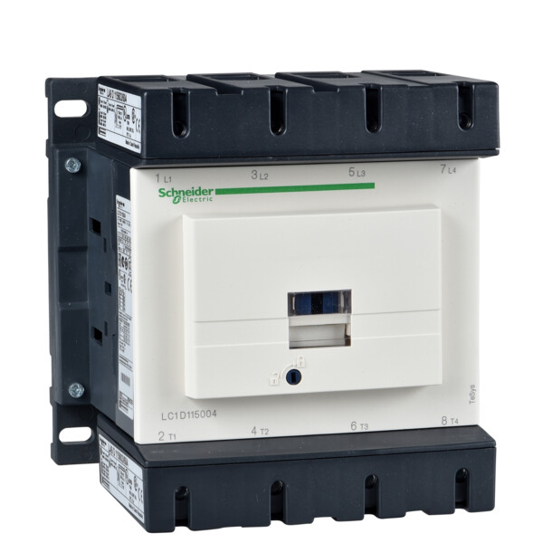 Schneider Electric Contacteur Tesys Lc1D 4P Ac1 440V 200 A Bobine 220 V Ca - Schneider Electric - LC1D115004M7