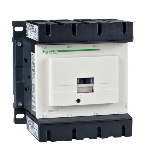 Schneider Electric Contacteur Tesys Lc1D 4P Ac1 440V 200 A Bobine 220 V Ca - Schneider Electric - LC1D115004M7