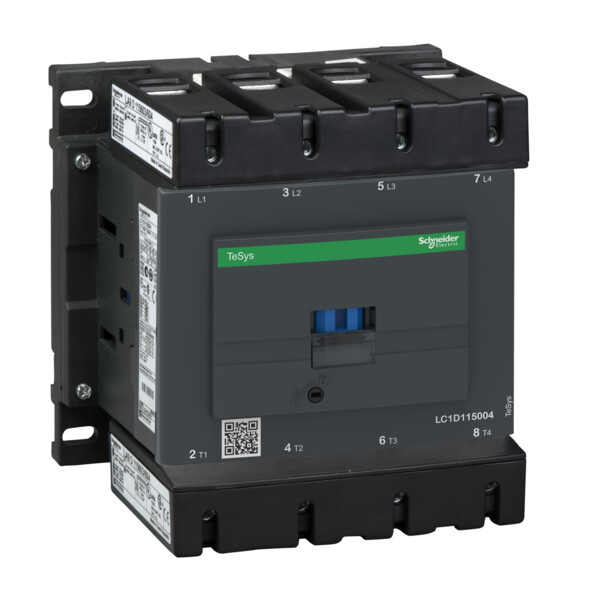 Schneider Electric Contacteur Tesys Lc1D 4P Ac1 440V 200 A Bobine 220 V Cc - Schneider Electric - LC1D115004MD