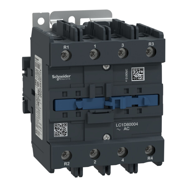 Schneider Electric Contacteur Tesys Lc1D 4P Ac1 440V 125 A Bobine 220 V Ca - Schneider Electric - LC1D80004M5