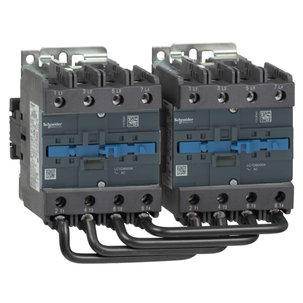 Schneider Electric Contacteur Inverseur Tesys Lc2D 4P Ac1 440V 125 A Bobine 230 V Ca - Schneider Electric - LC2D80004P7