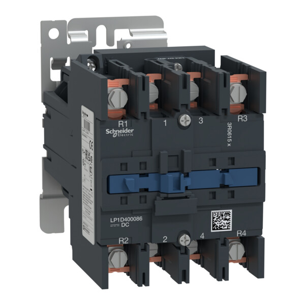 Schneider Electric Contacteur Lp1D 4P (2F Plus 2O) Ac1 440V 60 A Bobine 72 V Cc - Schneider Electric - LP1D400086SW