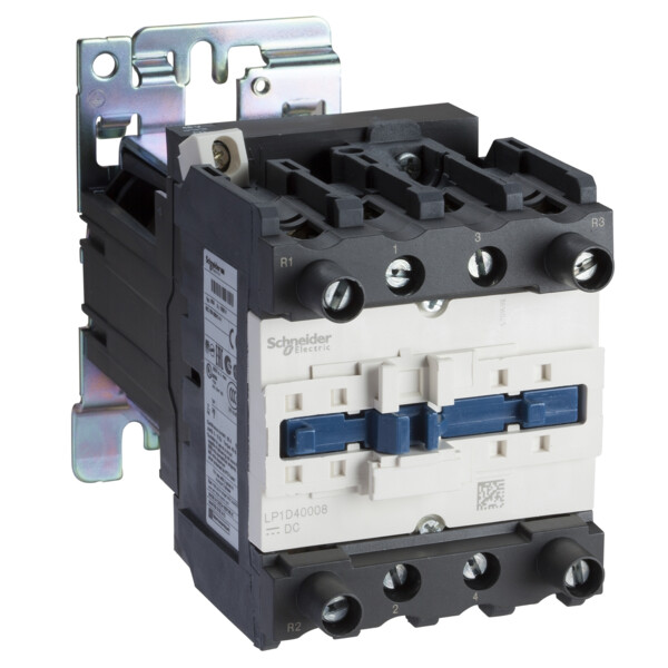 Schneider Electric Contacteur Lp1D 4P (2F Plus 2O) Ac1 440V 60 A Bobine 110 V Cc - Schneider Electric - LP1D40008FD