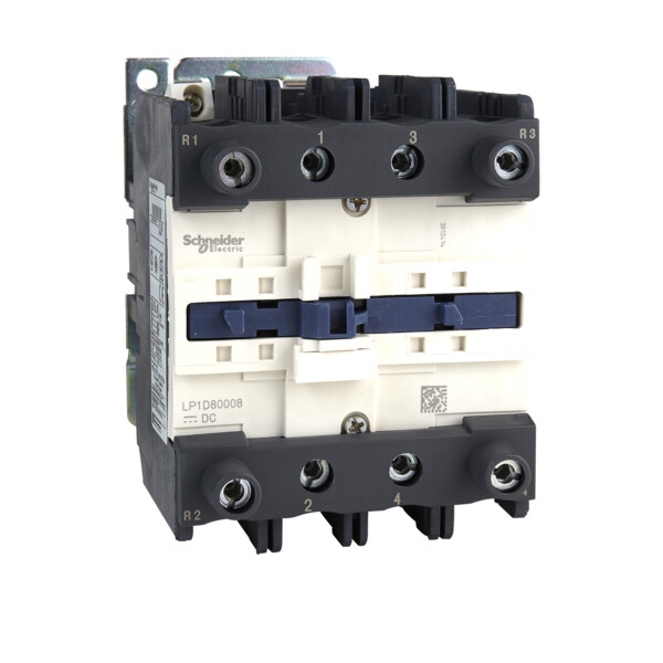 Schneider Electric Contacteur Tesys Lp1D 4P (2F Plus 2O) Ac1 440V 125 A Bobine 24 V Cc - Schneider Electric - LP1D80008BW