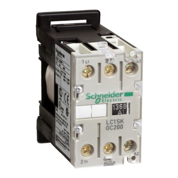 Schneider Electric Contacteur Tesys Lc1Sk 2P Ac3 400V 5 A Bobine 240 V Ca - Schneider Electric - LC1SKGC200U7
