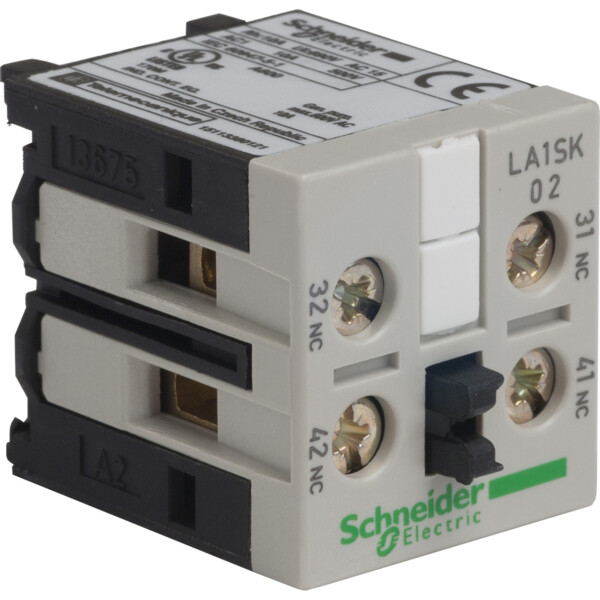 Schneider Electric Contacteur Auxiliaire Bloc Auxiliaire 2O - Schneider Electric - LA1SK02