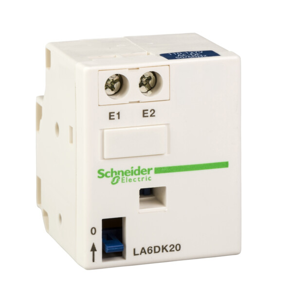 bloc d accrochage mécanique TeSys 110 à 127 V CC et CA 50 à 60 Hz - Schneider Electric - LA6DK20F