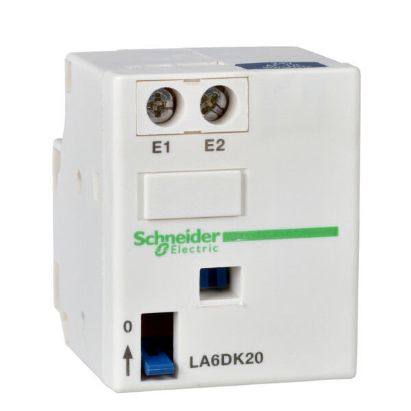 bloc d accrochage mécanique TeSys 220 à 240 V CC et CA 50 à 60 Hz - Schneider Electric - LA6DK20M