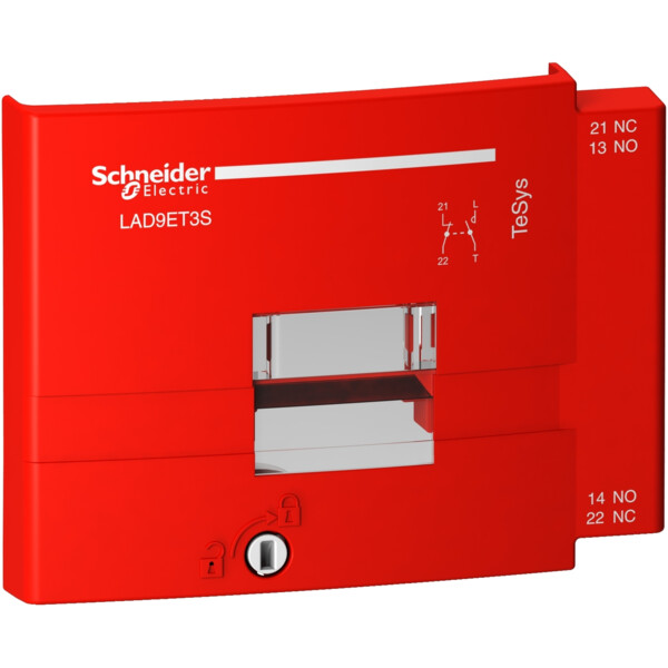 Tesys D - Capot De Sécurité Rouge - Pour Contacteur De 80 à 95a - Schneider Electric - LAD9ET3S